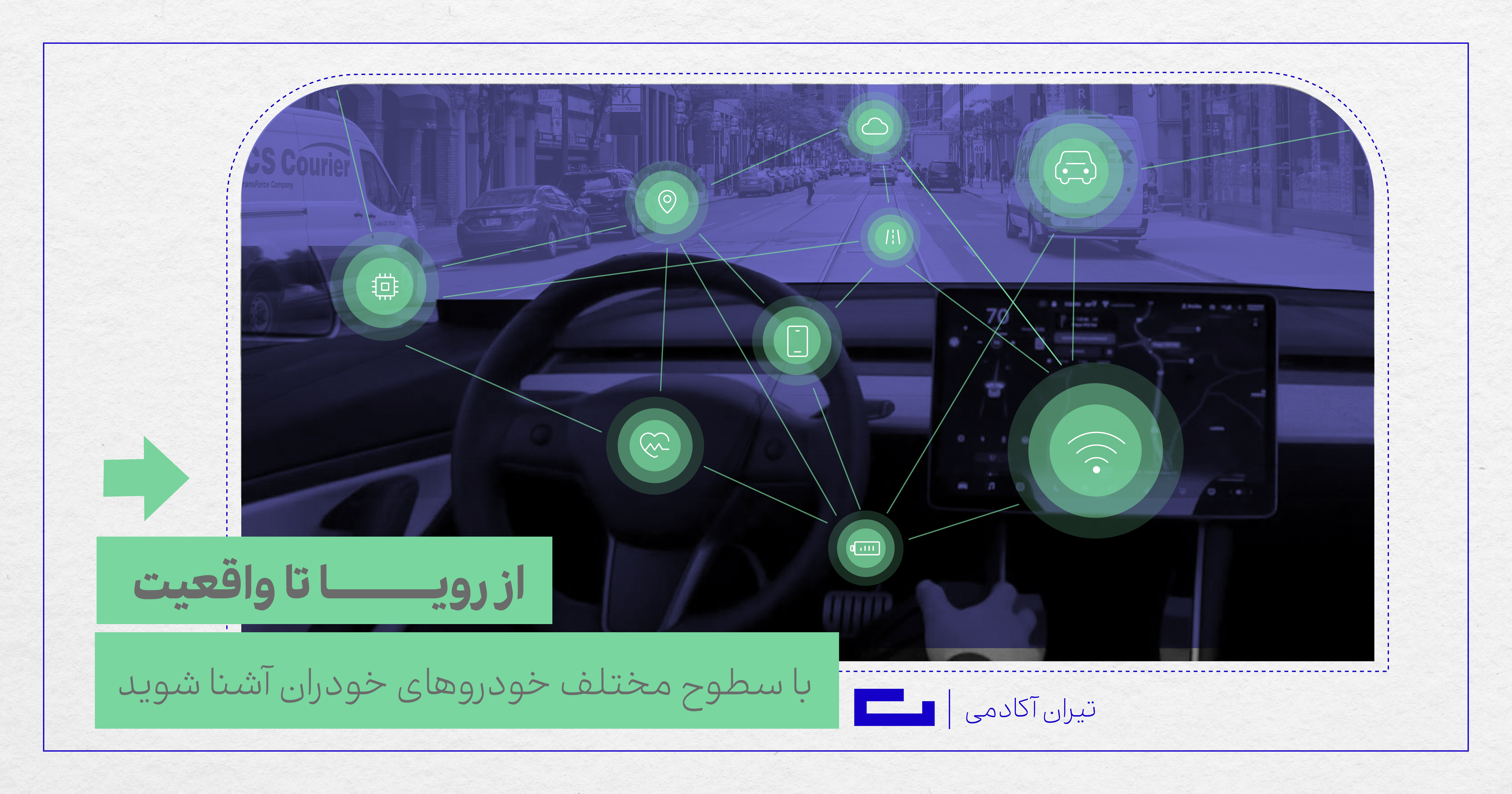 با سطوح مختلف خودروهای خودران آشنا شوید